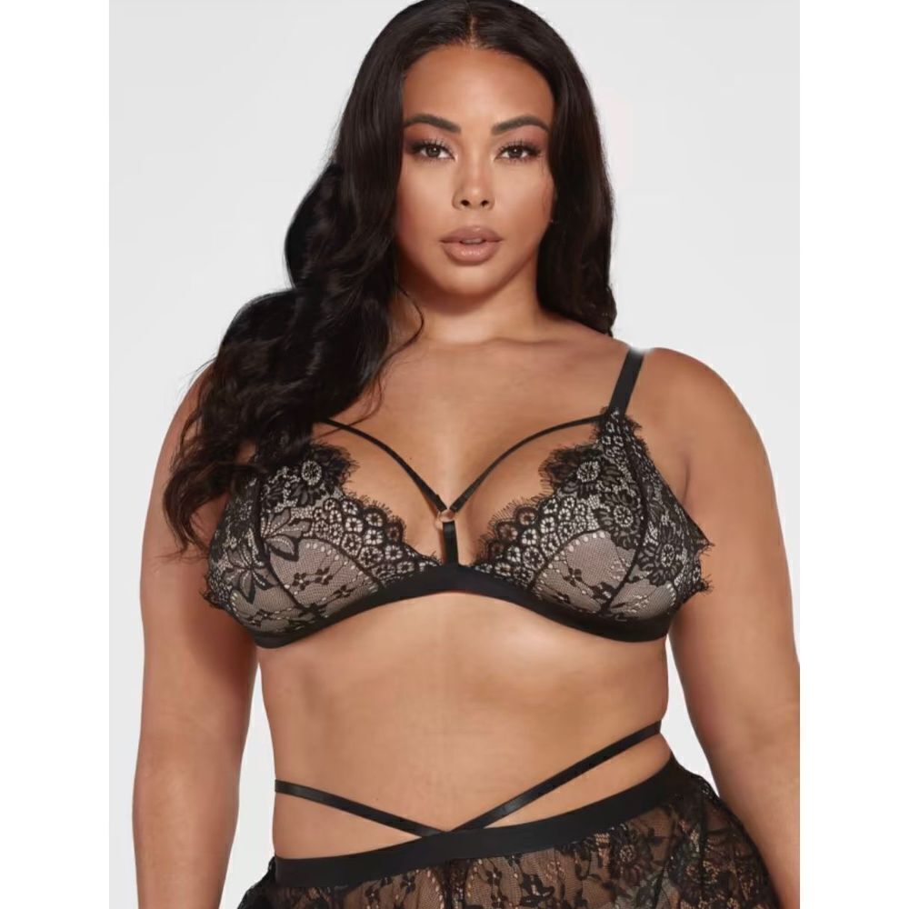 Fashion to Figure Amber Strappy Floral Lace Bra